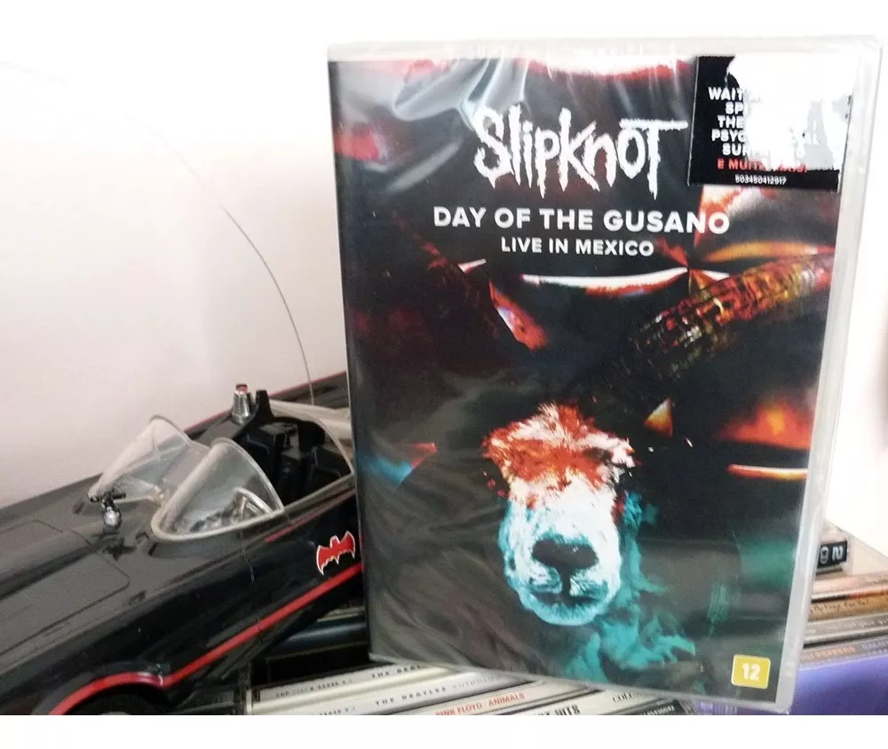 Dvd Slipknot Day Of The Gusano Live In Mexico - Fotos Reais