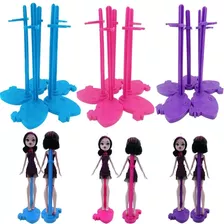 Kit 10 Suporte Para Boneca Monster High Escolha A Cor