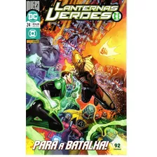 Lanternas Verdes N° 24 - Em Português - Editora Panini - Formato 17 X 26 - Capa Mole - 2019 - Bonellihq Cx478 J23