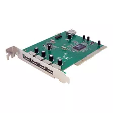 7 Port Pci Usb Card Adapter - Pci To Usb 2.0 Controller Adap