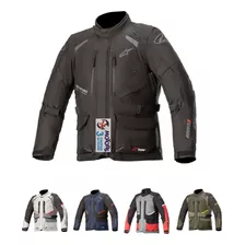 Jm Campera Cordura Alpinestars Andes V3 Drystar Negra Azul