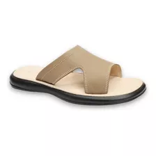 Sandalias Para Hombre Piel Suaves Confortables Descanso Banh