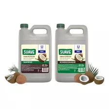  Shampoo + Acondicionador Nutricoco Suave 5lts