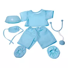 Doctor Scrubs Tutfit Teddy Bear Rellage Se Adapta A La May