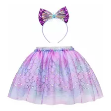 Henzworld Vestido De Sirena Para Niñas Fiesta De Cumpleaño