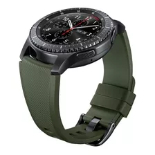 Correa Silicona Samsung Original Para Gear S3 Frontier Verde