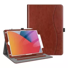 Tableta Fundas P/, Fintie Marrón Vintage Para iPad 9/8/7 Gen