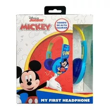 Audifonos Disney Mickey Mouse Hp203011 Azul