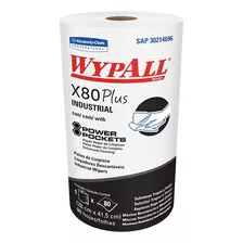 Paño De Limpieza Kimberly-clark Wypall X 80 Plus Paño Blanco