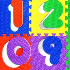 Tapete Rompecabezas Infantil De Numeros Para Niños 10 Pz