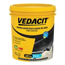 Primer Eco Vedacit 1 Litro Base Agua Manta Adesiva Asfaltica