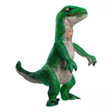 Disfraz Inflable De Velociraptor Talla Única Para Adulto