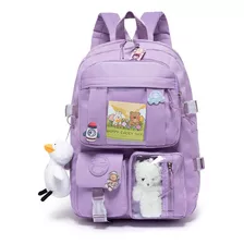 Mochila Feminina Bolsa Infantil Escolar Notebook Resistente