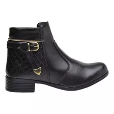 Bota Feminino Cano Curto Estilo Pleno Ref 207