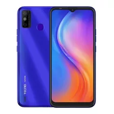 Celular Tecno Spark 6go Ke5k 4g 64gb 4gb Dual Sim+audífonos Color Azul