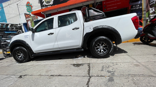 Estribos Nissan Frontier Np300 2016 2020 Cromados Negros  Foto 3