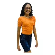 Bermuda Jeans Infantil Menina Feminina 