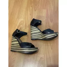 Sandalias Negras Ramarim. Talle 35.