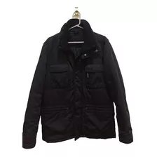 Campera Marca Carven Negro Talle L Hombre Impecable