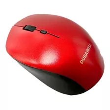 Mousse Mouse Sem Fio Notebook Pequeno Ultra Leve Trabalho X Cor Vermelho