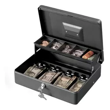 Sentrysafe Dcb-12 Deluxe Cash Box Caja Dinero Efectivo Color Negro