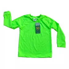 Camisa Camiseta Térmica Infantil Bebê Proteção Solar Uv50+