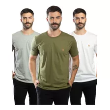 Kit 3 Camisas Camiseta Blusa Masculina Atacado Revenda 01