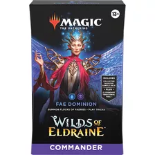 Magic Tg Commnader Wilds Of Eldraine Fae Dominion M4e 