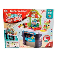 Supermercado Completo Little Set Con Accesorios Vamosajugar