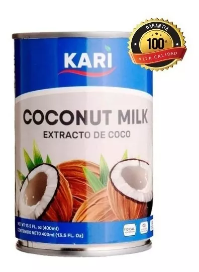 Leche De Coco Extracto Natural - Ml A $4 - L a $42