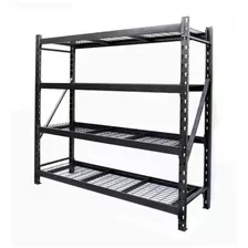 Rack Almacenaje Estante Industrial De 4 Niveles 4 Toneladas