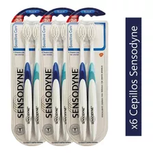 Cepillo Dental Sensodyne Sensitive Care Pack X6