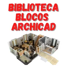 Biblioteca De Blocos Archicad Divididos Por Categoria 