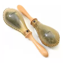 Maracas Tycoon Cuero Crudo Natural Tms-110