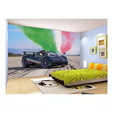 Papel De Parede Carro Pagani Zonda Huayra Rua 4m² Car337