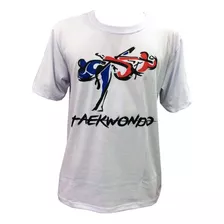 Camisa Camiseta Taekwondo Korean Tigers - Branco - Toriuk