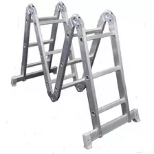 Escada Articulada 12 Degraus 4x3 Aluminio Reisam