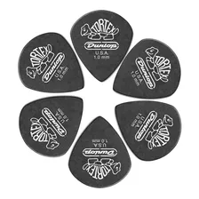 Palhetas Tortex Jazz 1,00mm Dunlop Preta Pct 6 Unid 482r1.0