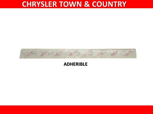 Emblema Para Cajuela Chrysler Town \u0026 Country Foto 3