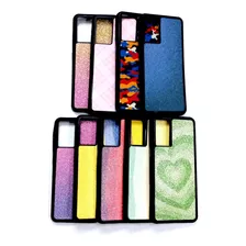 Funda Tpu Protectora Diseño Y Brillos Para Samsung A32