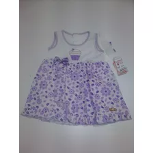 Vestido Com Tiara Veste 3-6 Meses