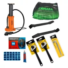 Kit De Parchado Y Cambio De Cámara Para Motocicletas