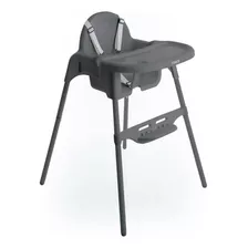 Silla De Comedor Compacta Cook Gray De Hasta 15 Kg | Cosco Kids