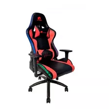 Silla Gamer Profesional Titan Psychedelic Led Red - Resident