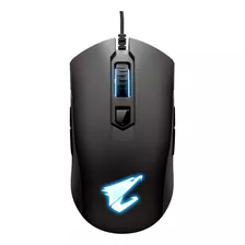 Mouse Gamer Aorus M4 Usb, Rgb, Color Negro