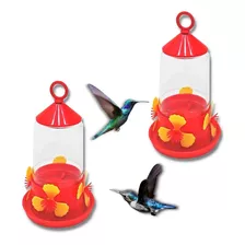 Bebedero Comedero Aves Picaflor Colibri Elpe X 2 Unid