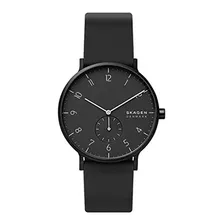 Skagen Aaren Quartz Reloj Analógico De Acero Inoxidable Y Si