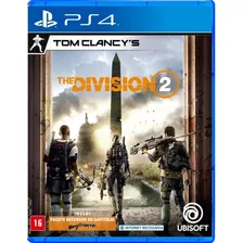 Tom Clancys The Division 2 - Mídia Física - Ps4 - Novo