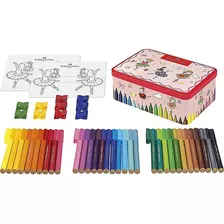 Marcadores Caja Musical Bailarina Faber Castell 25 Colores