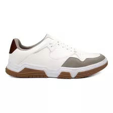 Tenis Para Hombre Lob Footwear Napa/gam Blanco 65603544